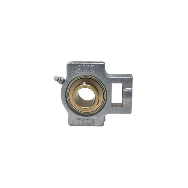 Ami Bearings SINGLE ROW BALL BEARING, 30MM ZINC WIDE SET SCREW NICKEL TAKE-UP UCT206NPMZ2 - main